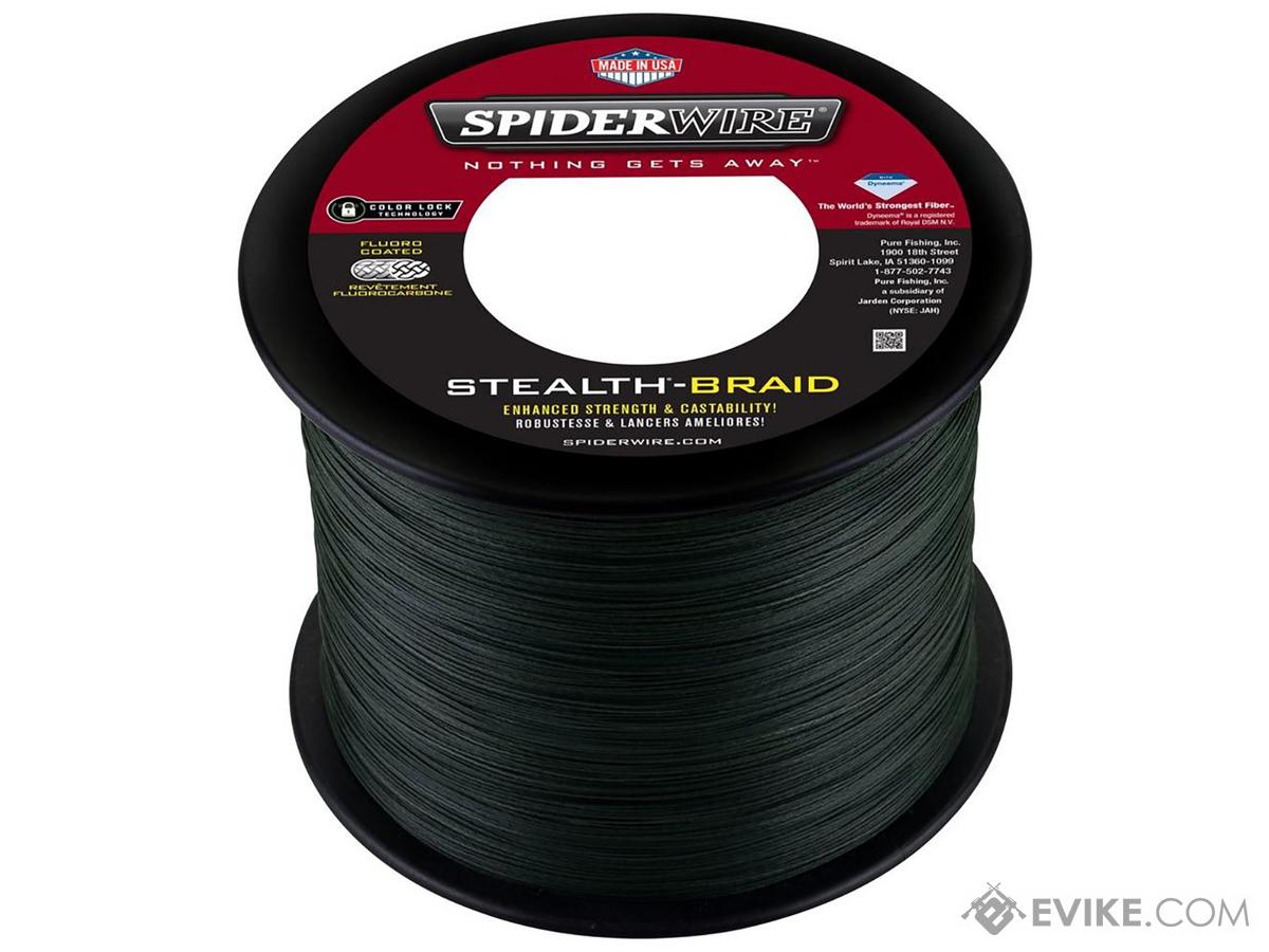 SpiderWire Superline Stealth® Flouro-Coated Leader (Model: 10lb / 3000yd / Moss Green)