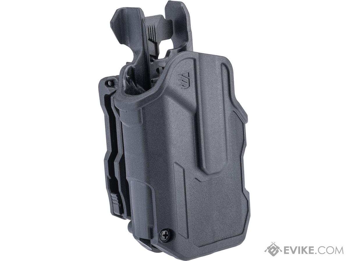 Blackhawk T-Series Level 2 Compact Light Bearing Pistol Holster (Model: GLOCK 17- TLR 8 / Right Hand)