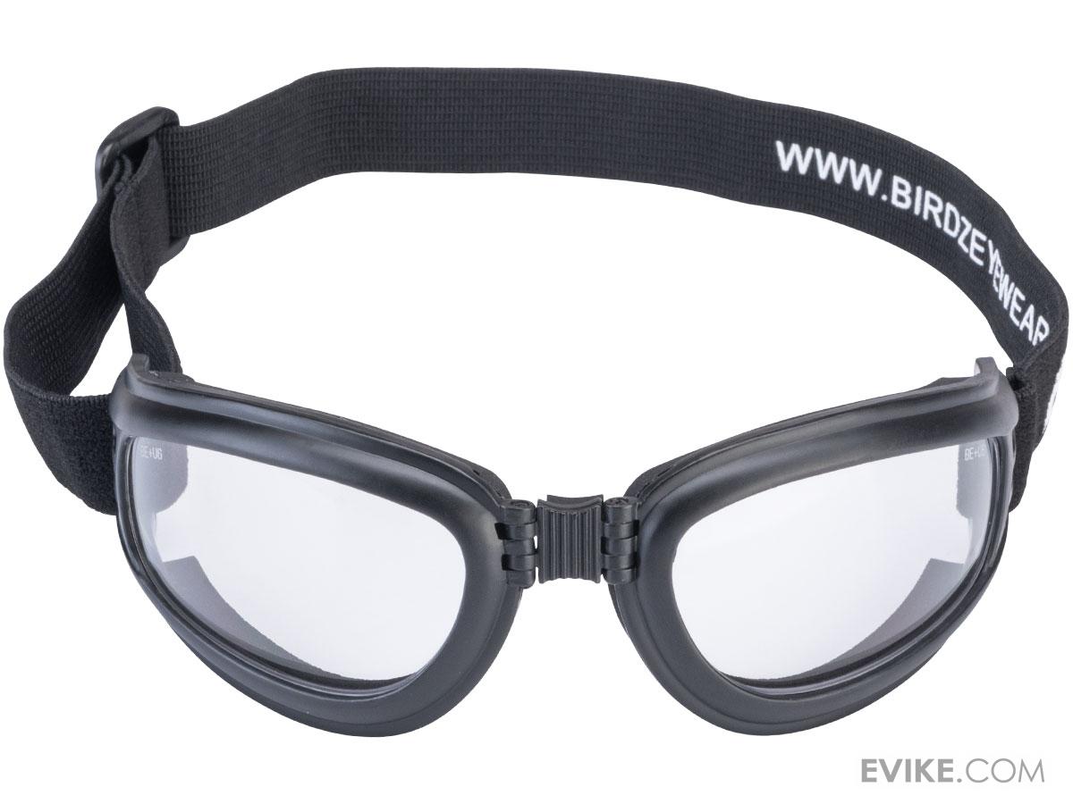 Birdz Canopy Motorcycle Sunglasses – Convertible To Goggles, ANSI Z87.1, UV400 - View #2
