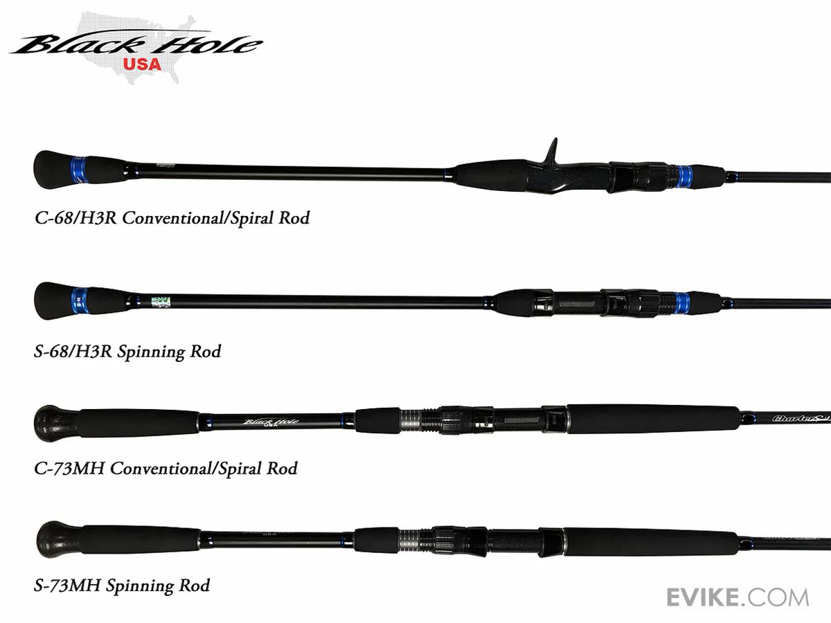 Black Hole Charter Special Inshore & Slow Pitch Jigging Rod (Model C
