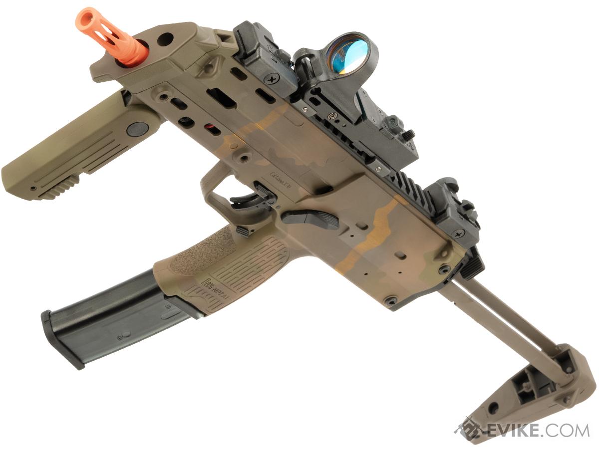 Elite Force / Umarex H&K Licensed MP7 A1 PDW Airsoft AEG by VFC w/ Black Sheep Arms Custom Cerakote (Color: Krytac Kamo)