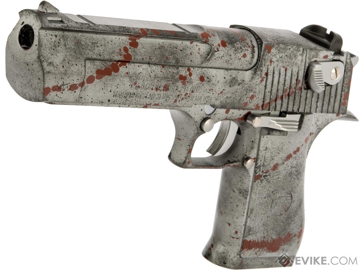 WE-Tech Desert Eagle .50 AE GBB Airsoft Pistol by Cybergun w/ Black Sheep Arms Custom Cerakote (Color: Bloodsplatter)