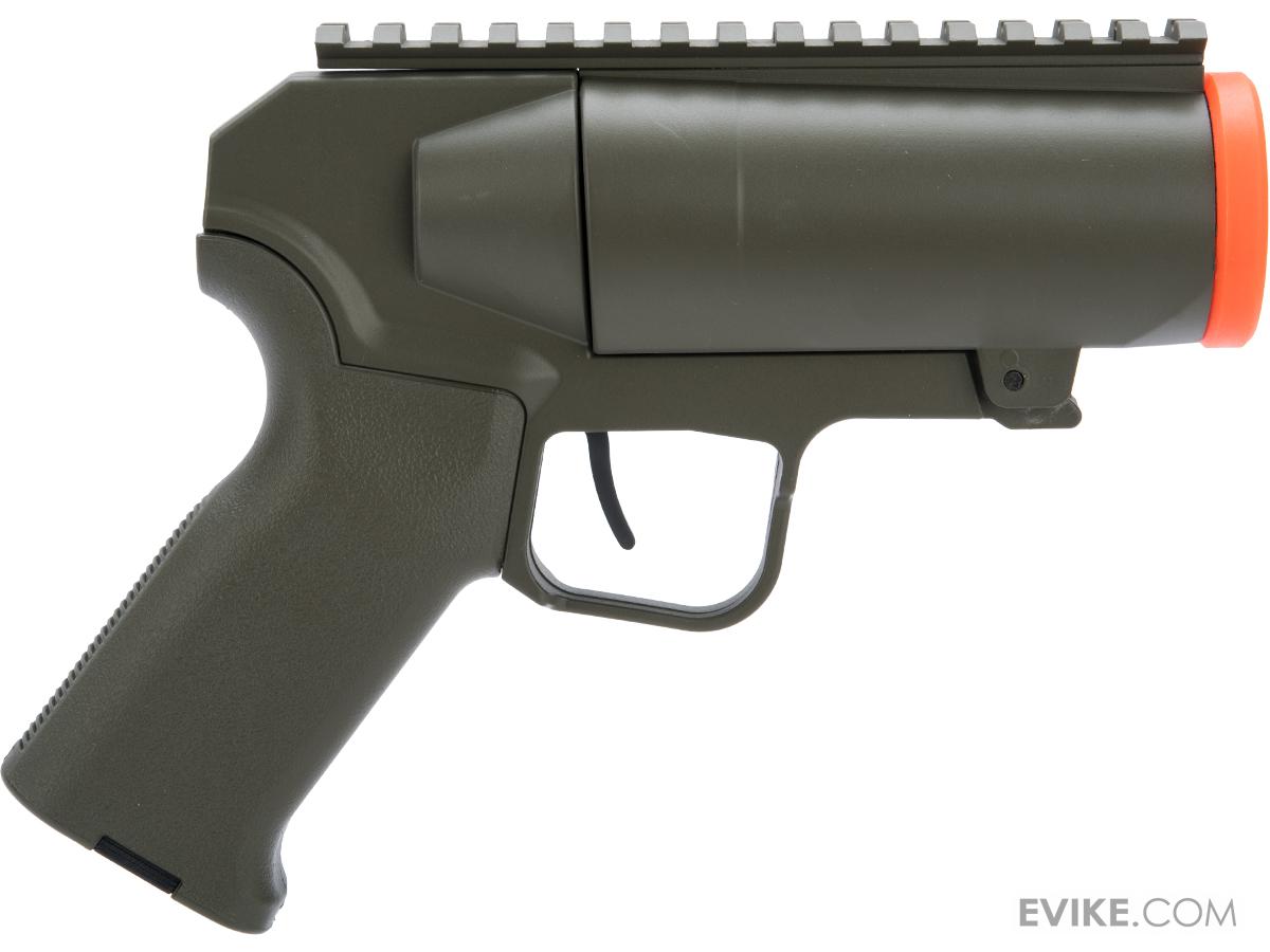 Airsoft Pocket Cannon Grenade Launcher Pistol w/ Black Sheep