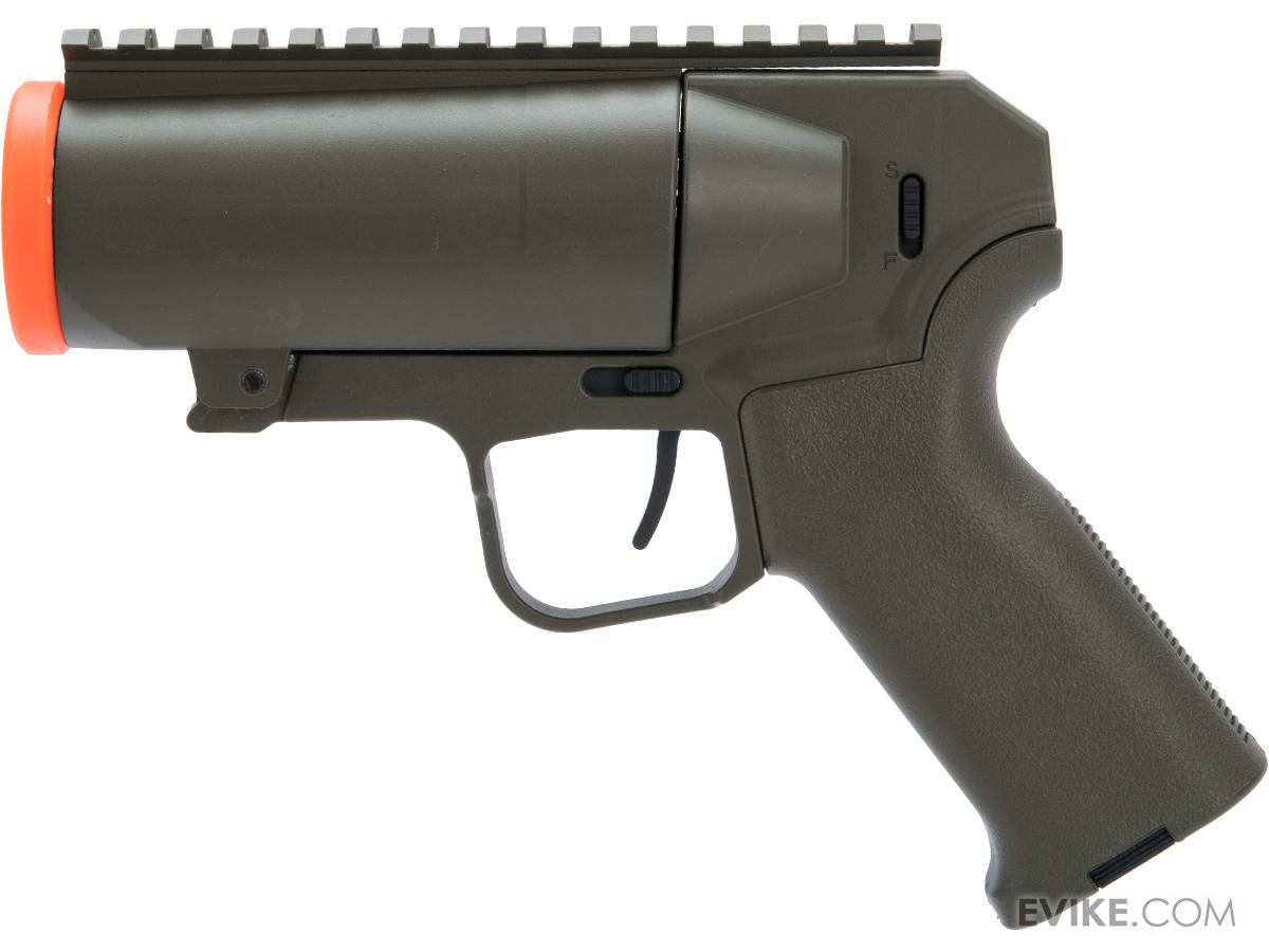 Airsoft Pocket Cannon Grenade Launcher Pistol w/ Black Sheep