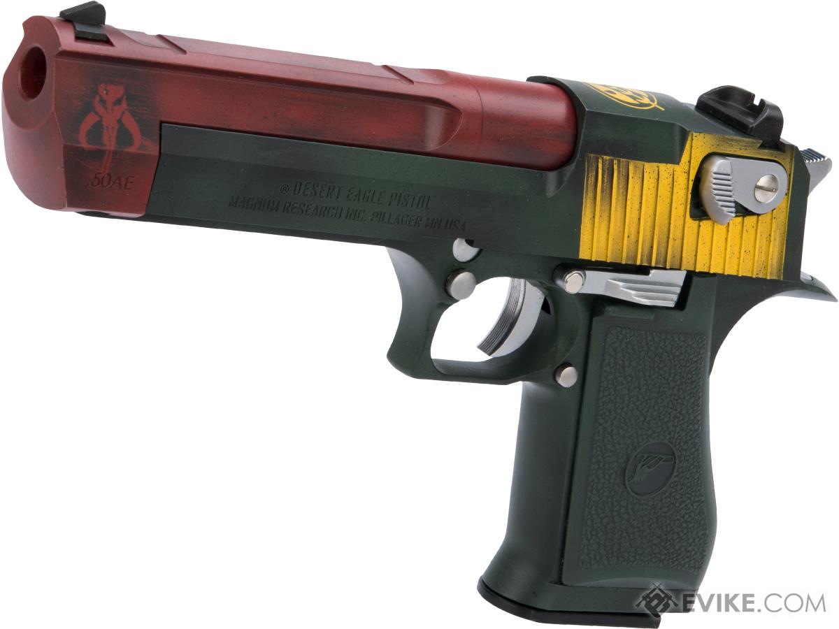 WE-Tech Desert Eagle .50 AE GBB Airsoft Pistol by Cybergun w/ Black Sheep Arms Custom Cerakote (Color: Bounty Hunter's Choice)
