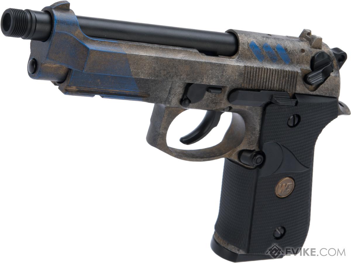 WE-Tech M9A1 GBB Airsoft Training Pistol w/ Black Sheep Arms Custom Cerakote (Color: Umbriel Sets)