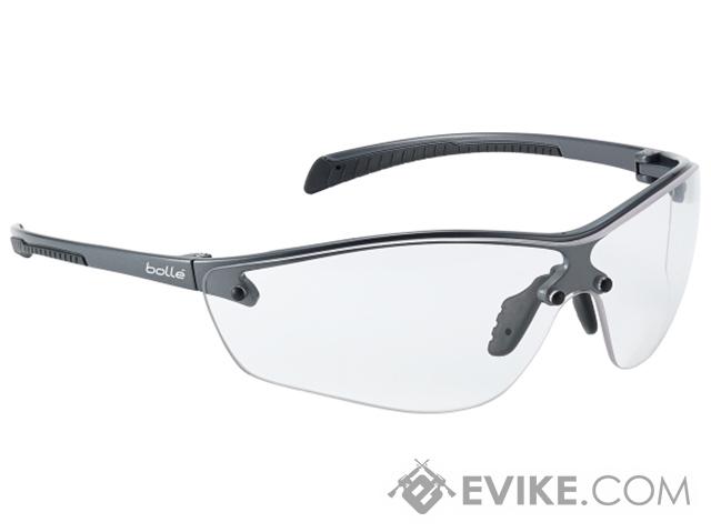 Bolle Safety SILIUM+ Ultra Lightweight Safety Glasses (Color: Clear Lens)