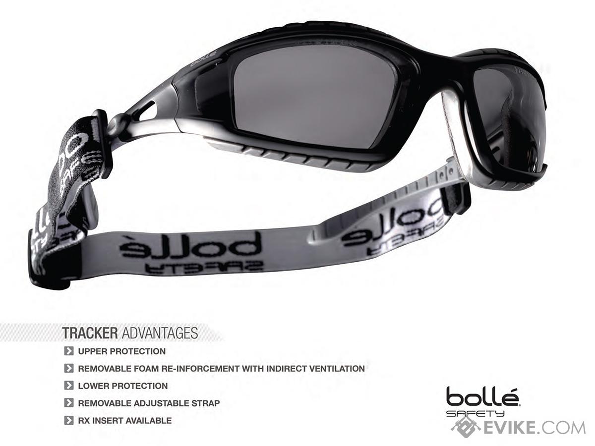 Bolle Safety TRACKER Safety Goggles (Color Twilight Lens), Tactical