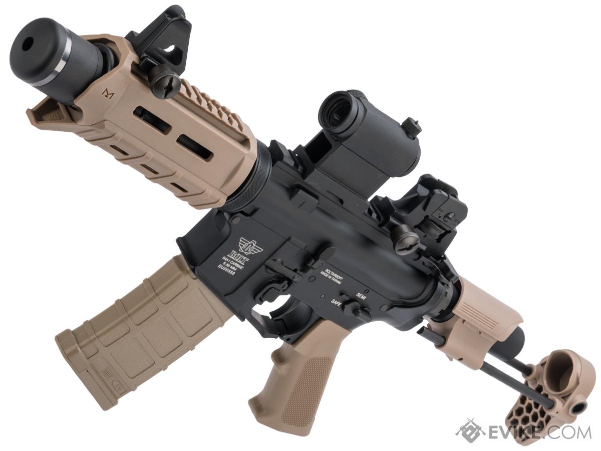 BOLT B4 PDW M4 Airsoft AEG Rifle (Color: Tan / Short Suppressor)