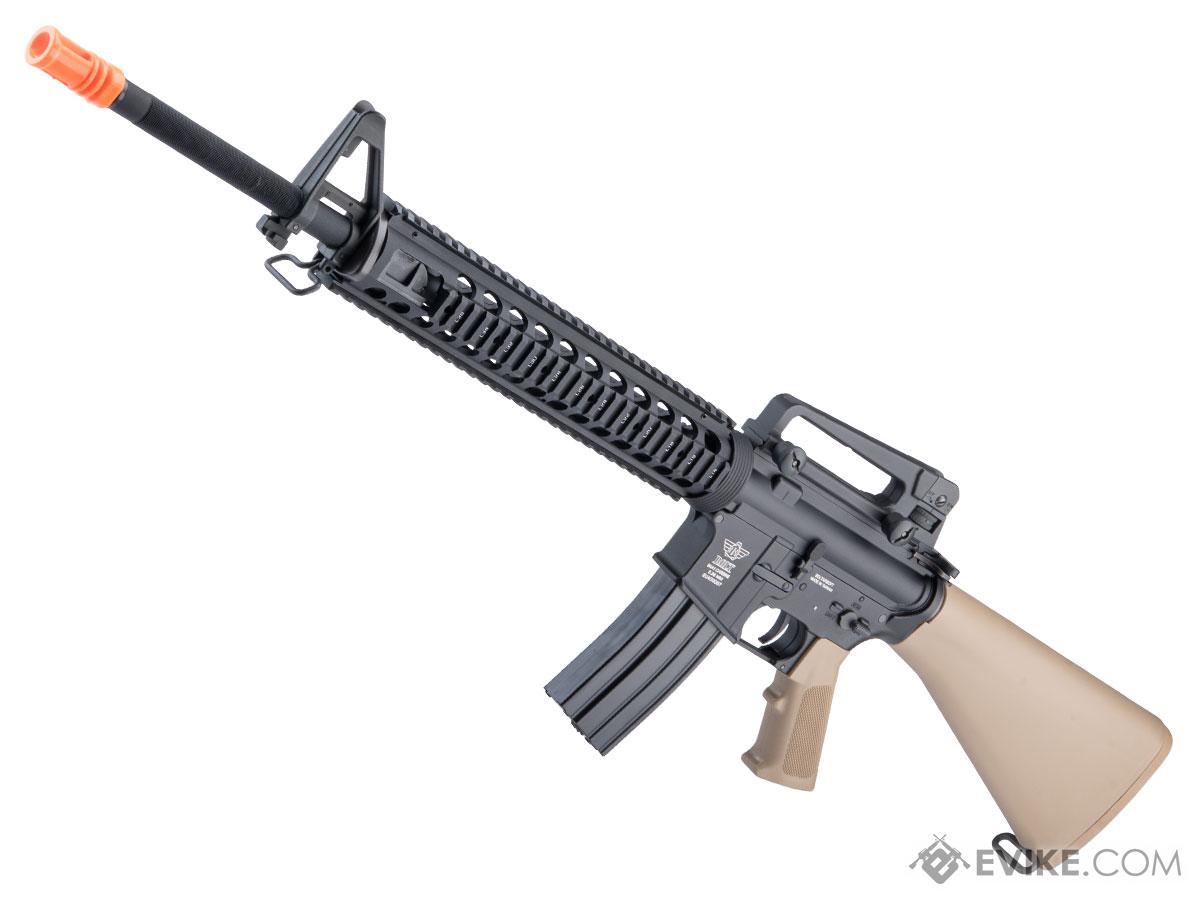 BOLT M16A4 B.R.S.S. HEAVY Full Metal Recoil EBB Airsoft AEG Rifle (Color: Tan)