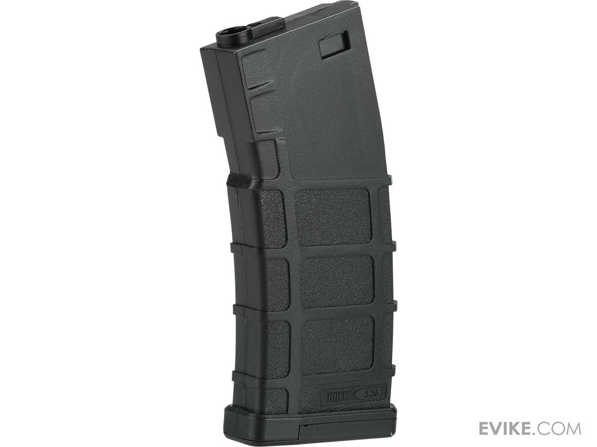 Bolt Airsoft BMAG 140 Round Polymer M4/M16 Airsoft AEG Magazine (Color Black), Accessories