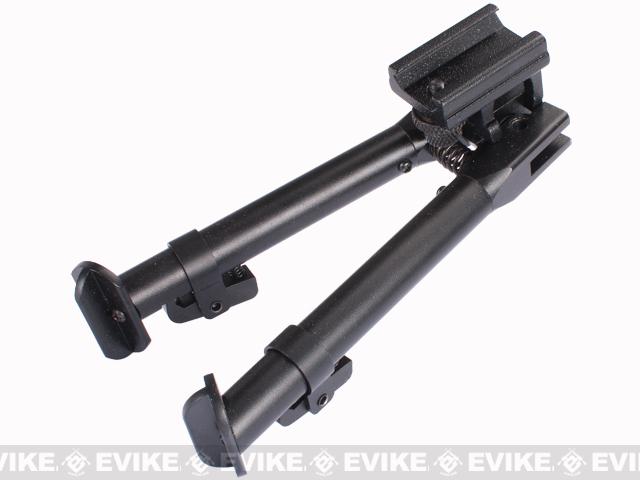 AIM Sports Compact Bipod with Height Adjustment for RIS