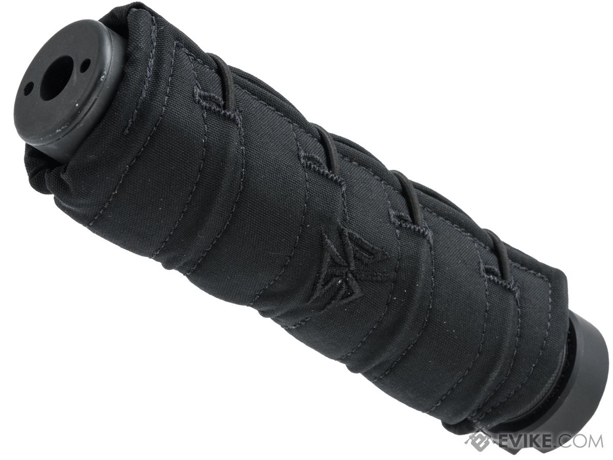Burn Proof Gear Airsoft Suppressor Cover (Size: Rifle 7 / 1.5 Dia. / Black)