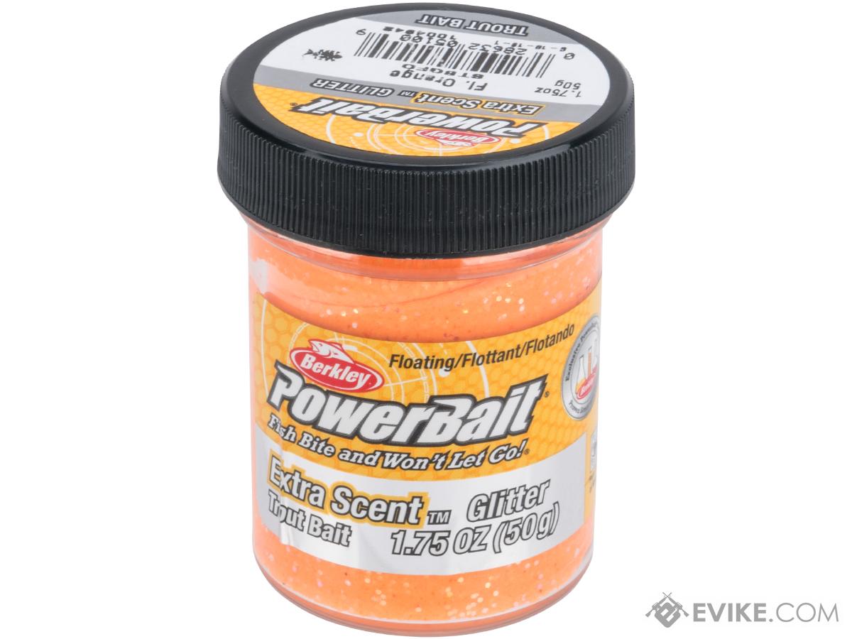 Berkley PowerBait Trout Bait (Type Glitter / Fluorescent Orange