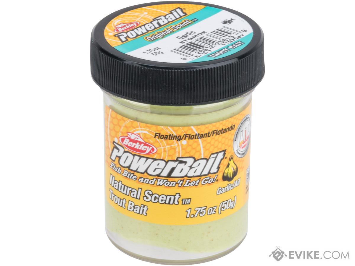 Berkley PowerBait Trout Bait (Type: Non-Glitter / Chartreuse / Garlic Scent)