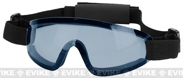 Bravo Tactical LP Low Profile Sports Goggles (Color: Blue Lens)