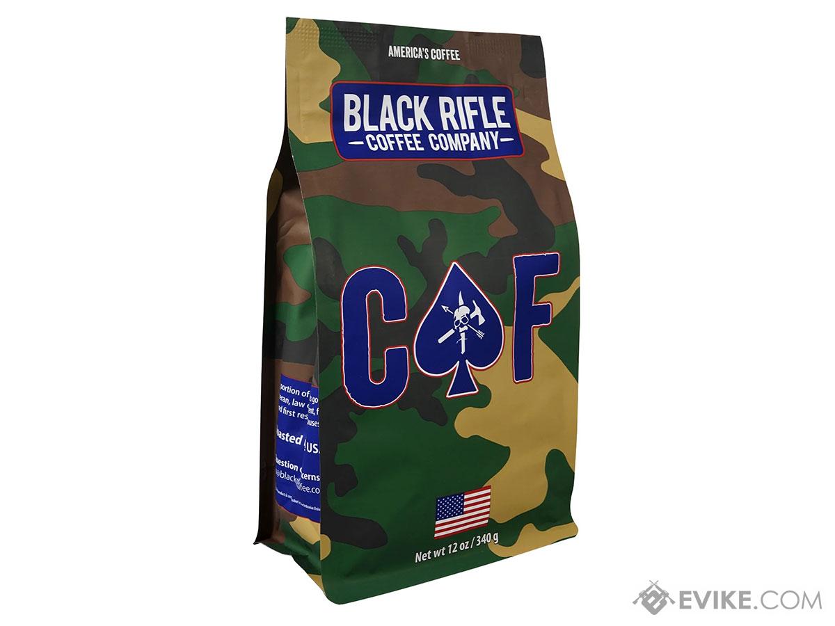 Black Rifle Coffee Company 100% Arabica 12oz Coffee Bag (Model: CAF Medium Roast / Ground Bean)