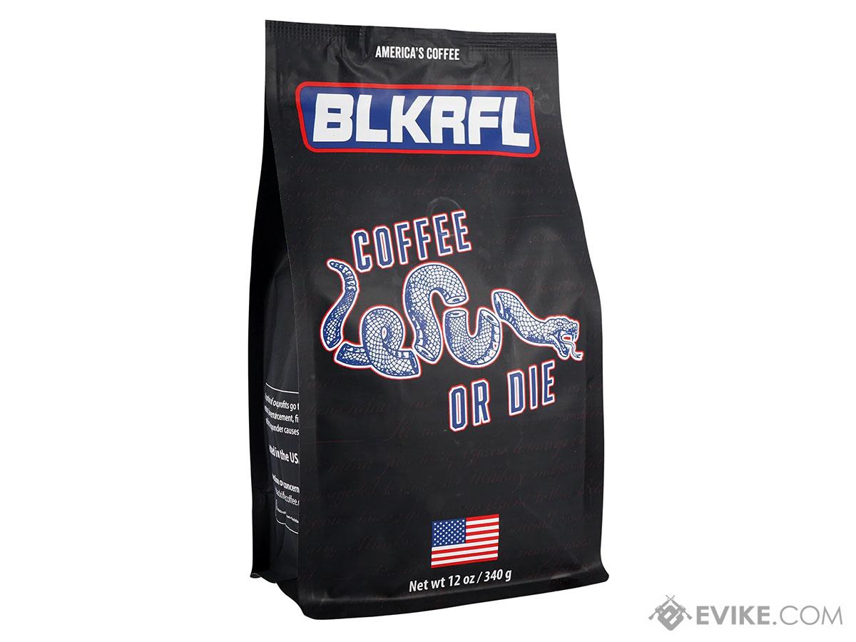 Black Rifle Coffee Company 100% Arabica 12oz Coffee Bag (Model: Coffee or Die Medium Roast 2.0 / Whole Bean)