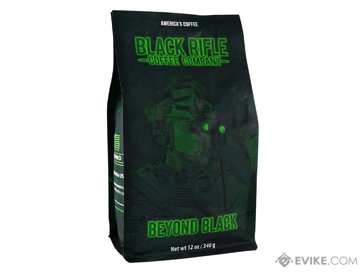 Black Rifle Coffee Company 100% Arabica 12oz Coffee Bag (Model: Beyond Black Dark Roast / Ground Bean)