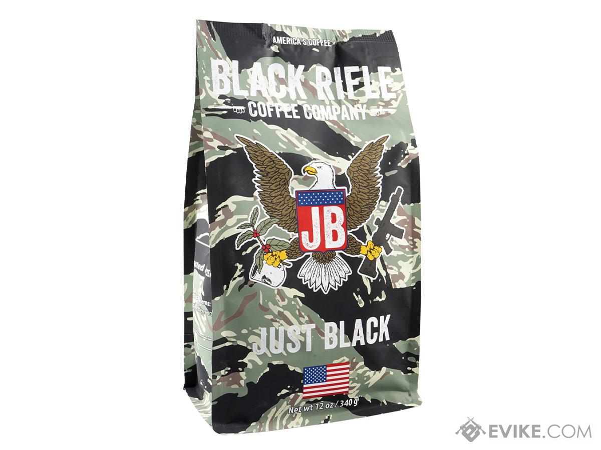 Black Rifle Coffee Company 100% Arabica 12oz Coffee Bag (Model: Just Black Medium Roast / Whole Bean)