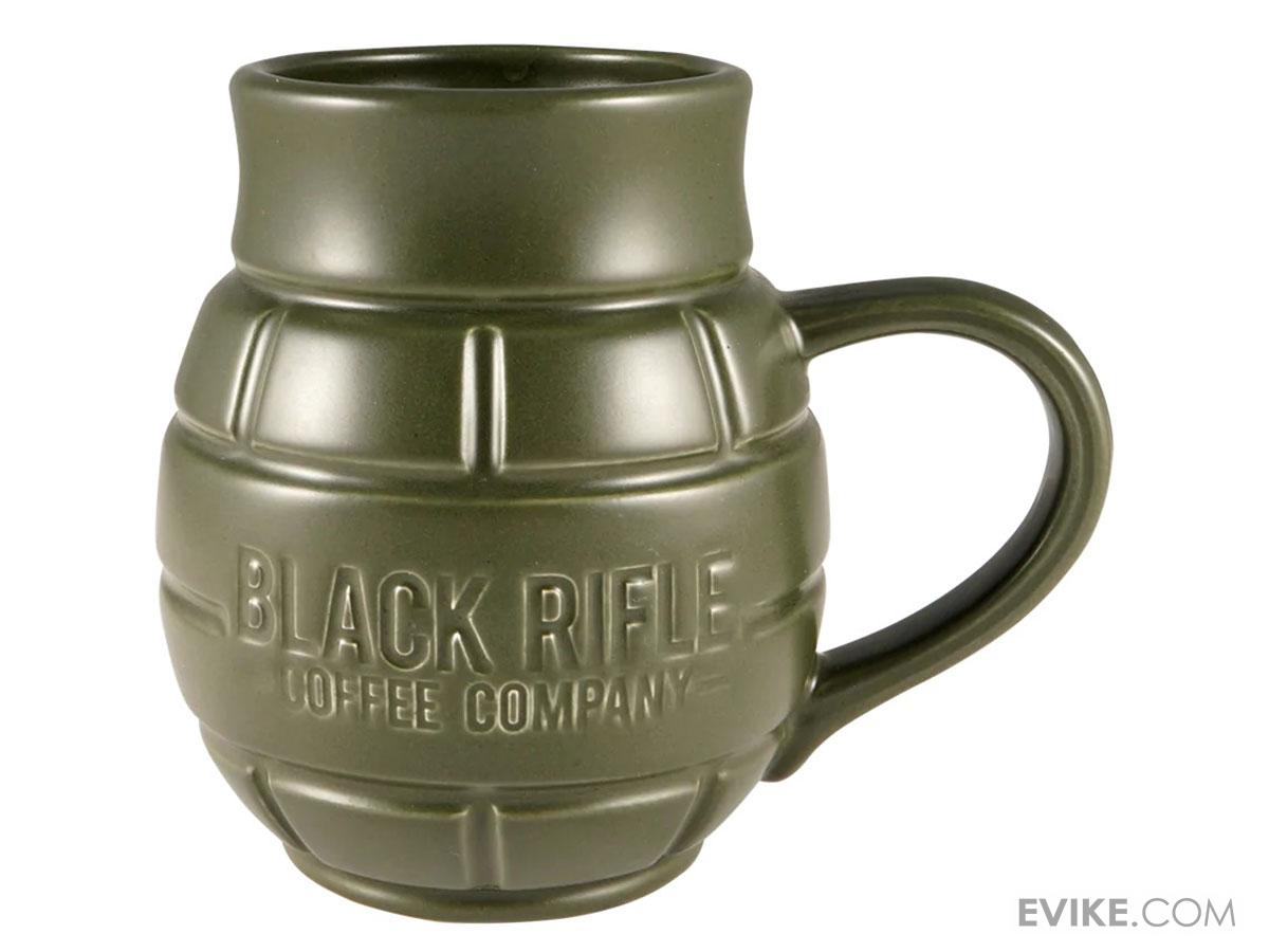 Black Rifle Coffee Company 24oz Grenade Mug (Color Green), MORE