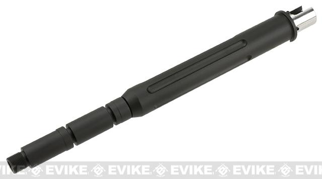 G&P CNC Aluminum Outer Barrel for M4 / M16 Series Airsoft AEG Rifles (Length: 11.5 / Fluted)