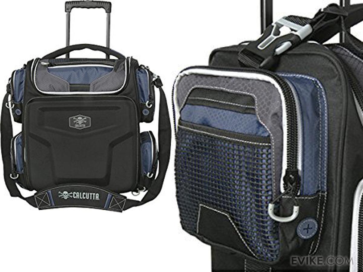 Calcutta CERTB Explorer Rolling Tackle Bag with 5 3700 Lure Trays, MORE