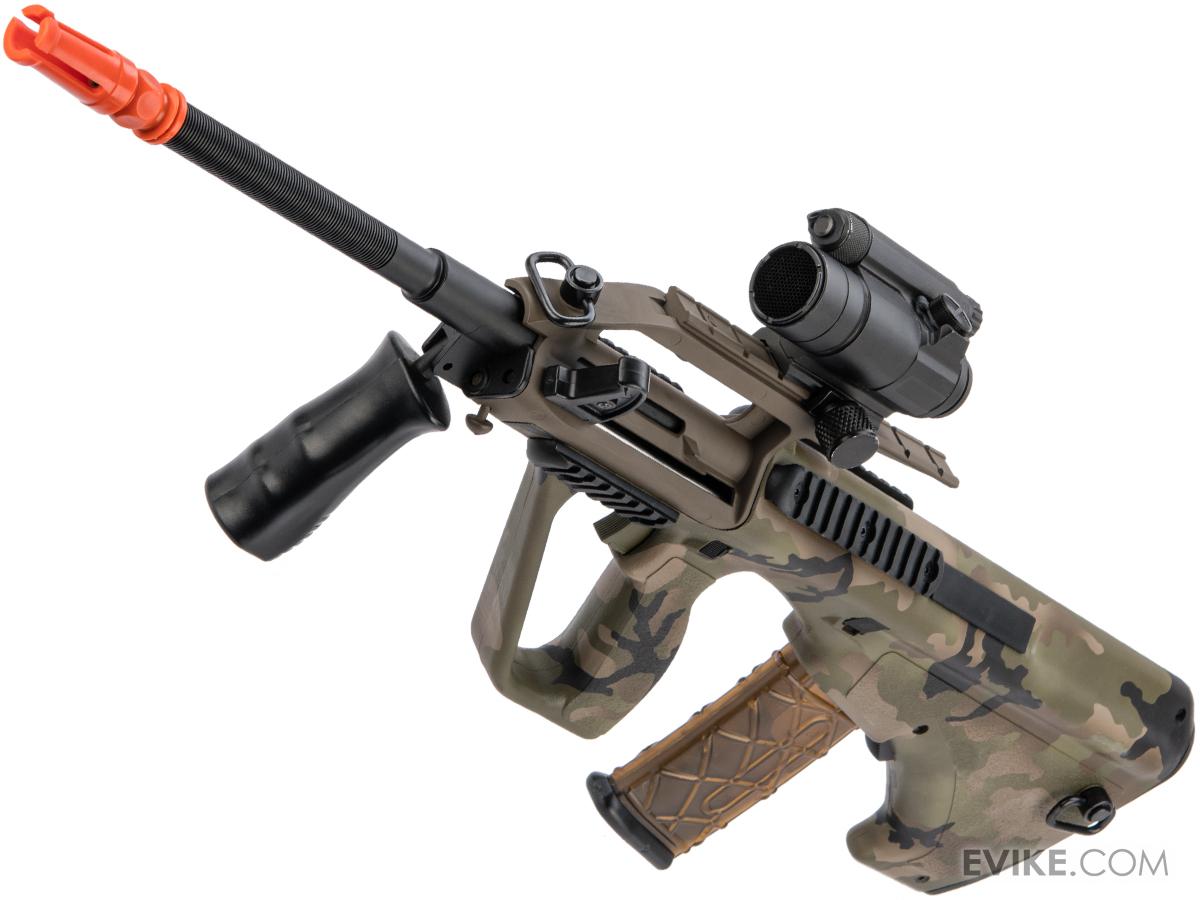 APS Kompetitor Advanced AUG KU CIV Airsoft AEG Rifle w/ Black Sheep Arms  Custom Cerakote (Color: Woodland Camo), Airsoft Guns, Airsoft Electric  Rifles - Evike.com Airsoft Superstore