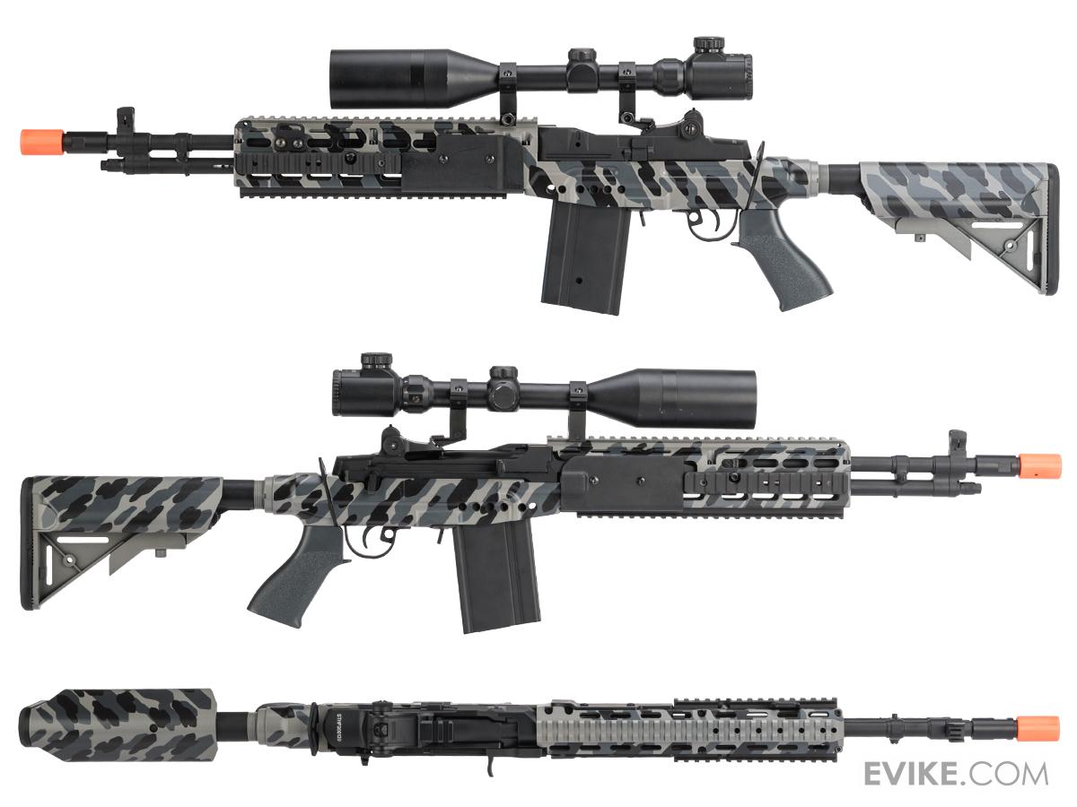 CYMA Sport Full Metal M14 EBR Designated Marksman Rifle Airsoft AEG w