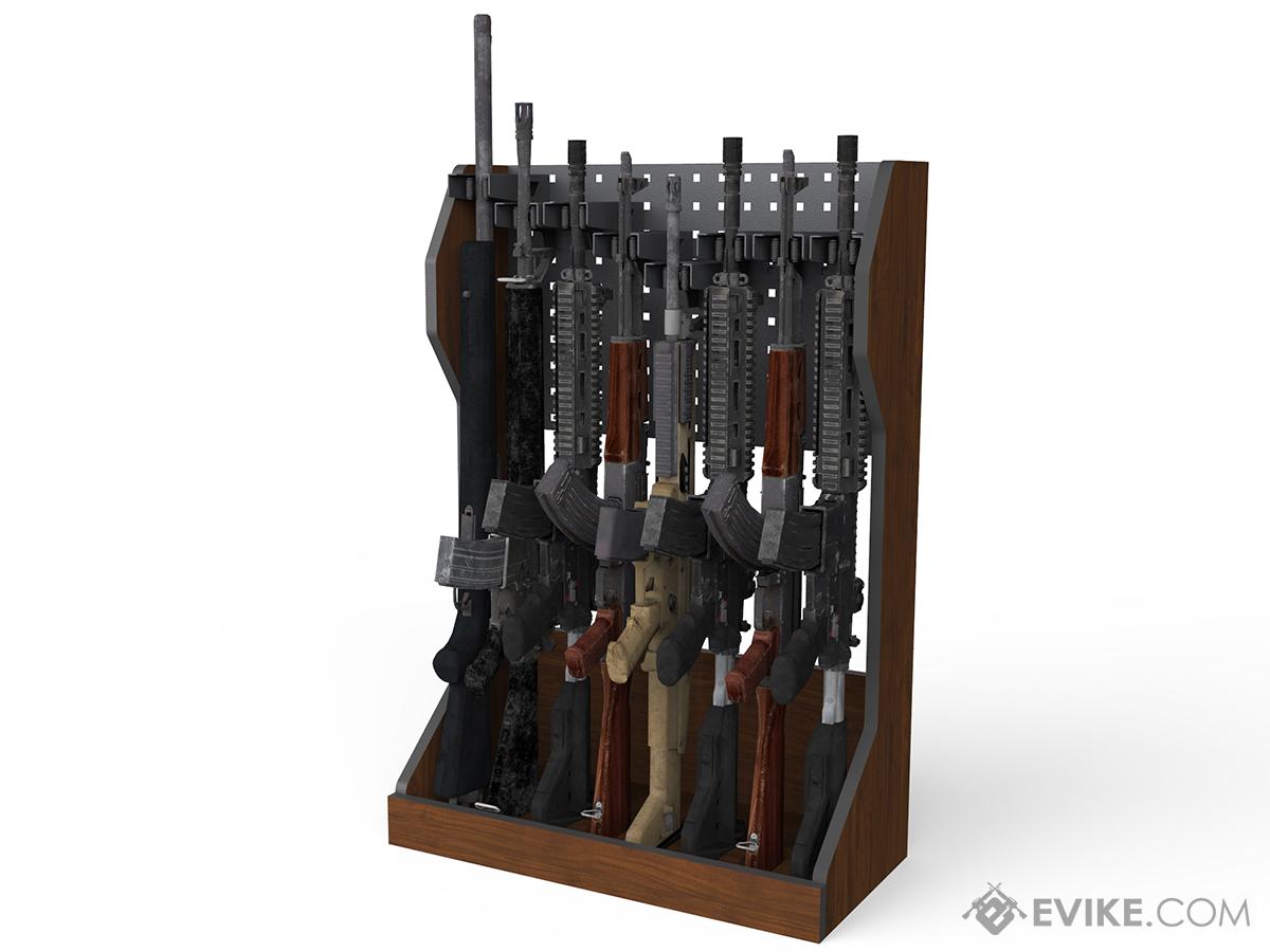 EMG Battle Wall System Weapon Display & Storage Solution Modular Wood Gun Rack
