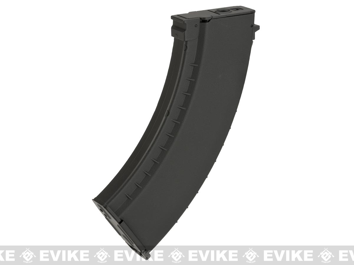 CYMA FlashMag Hi-Cap Magazine for AK Series Airsoft AEG Rifles (Color: Black / 520rd / AKM-Style)