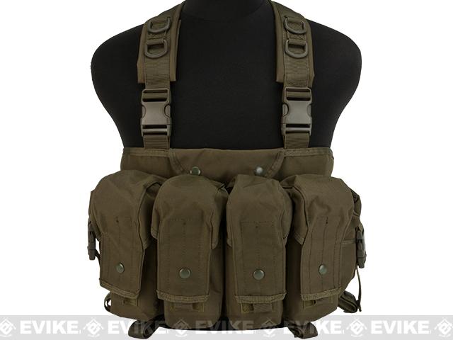 Lancer Tactical AK Chest Rig - OD Green, Tactical Gear/Apparel, Chest ...