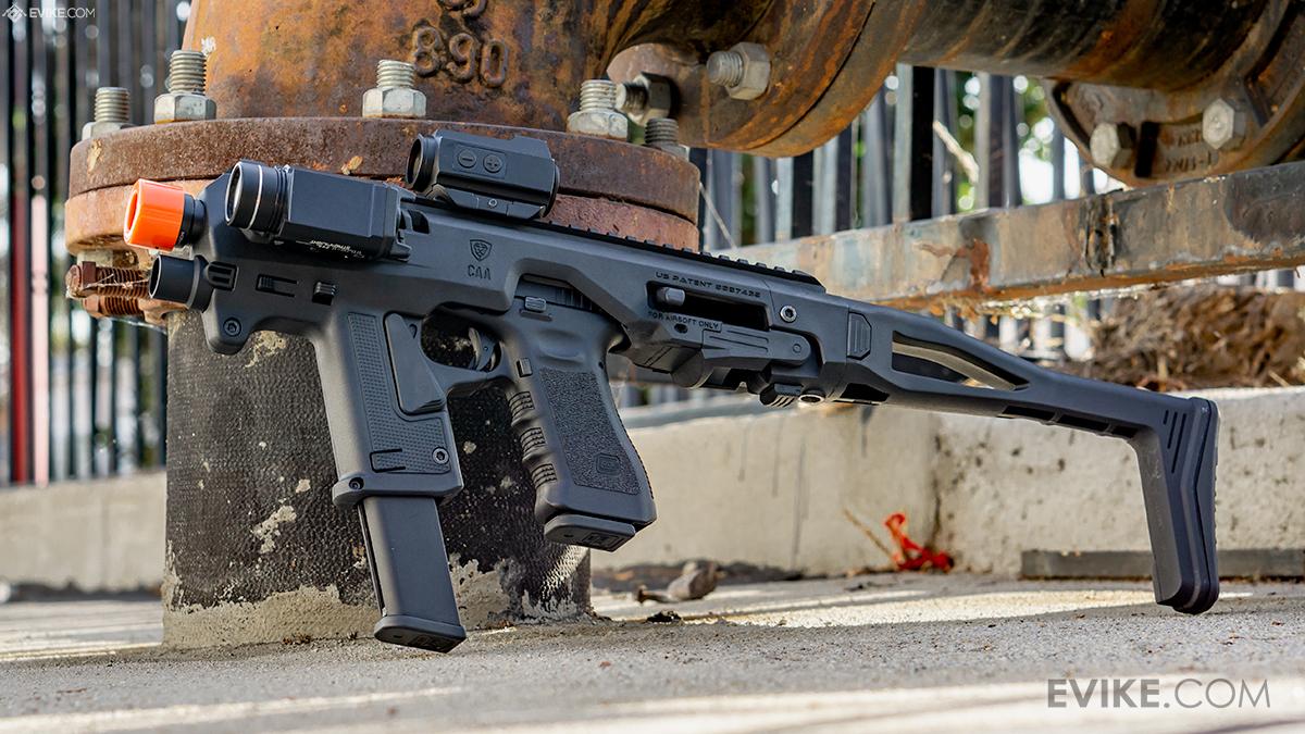 CAA Airsoft Micro Roni Pistol Carbine Conversion Kit for Elite Force