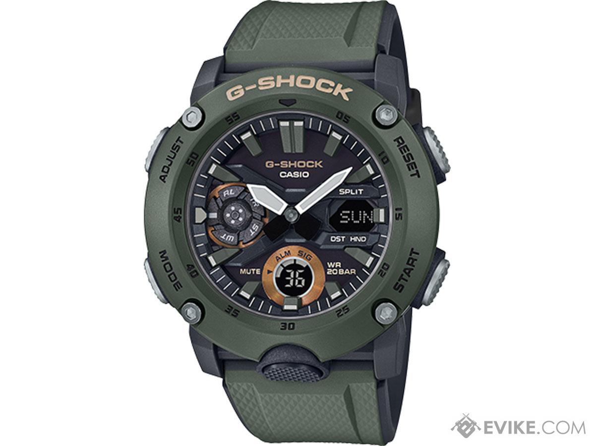 Casio G-Shock GA2000 Men's Watch (Color: Olive Green)