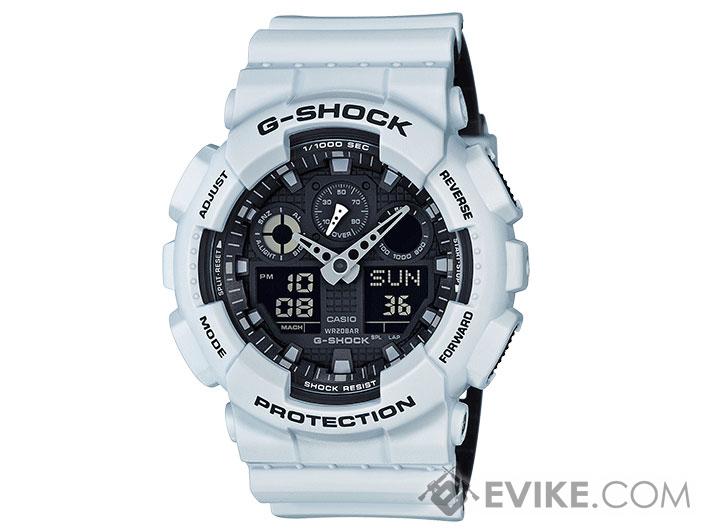 G Shock Ga 100 Military Series Watch Color Crystal White Tactical Gear Apparel Watches Evike Com Airsoft Superstore