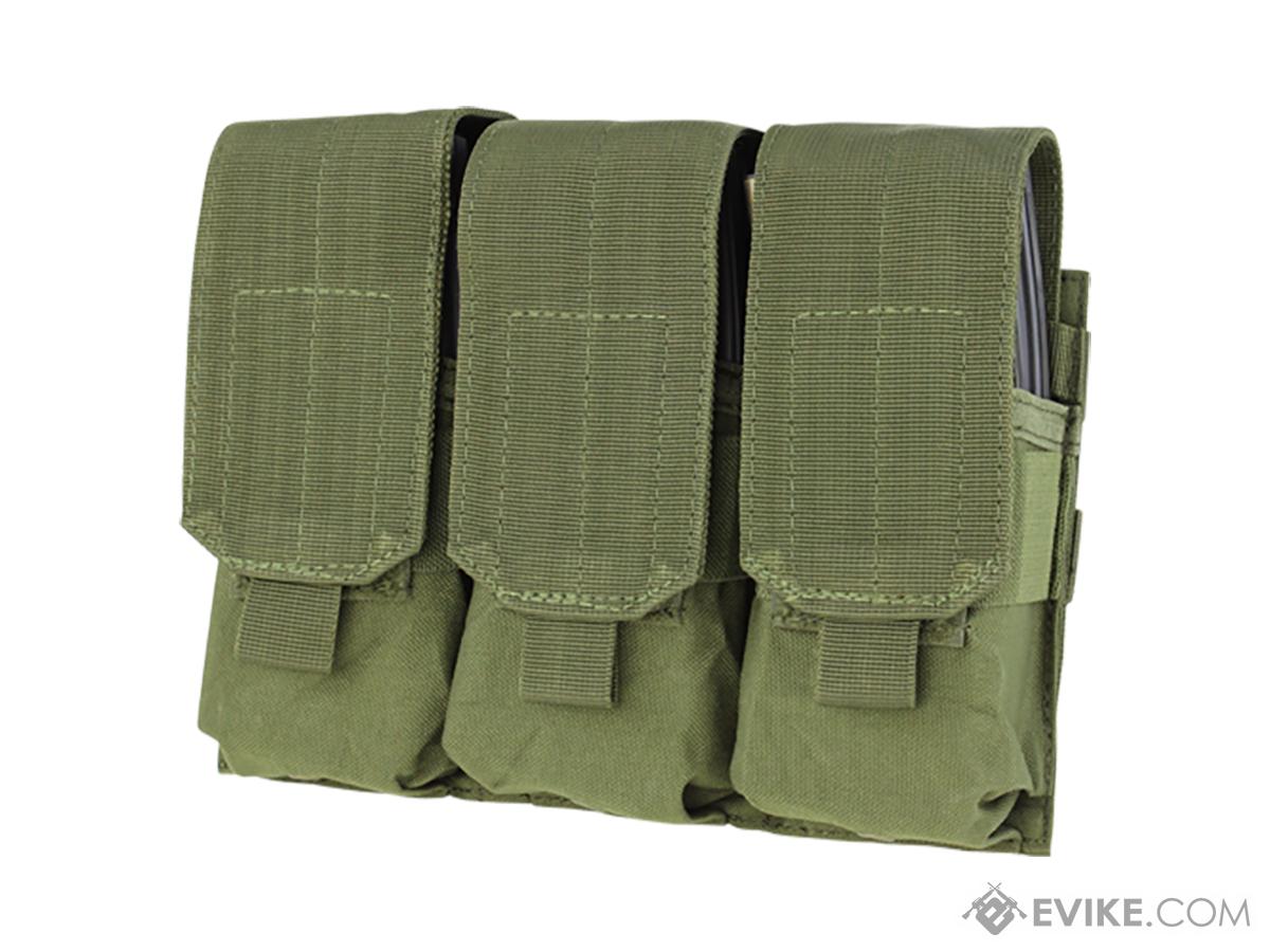 Condor Triple M4 / G36 MOLLE Ready Magazine Pouch (Color: OD Green)