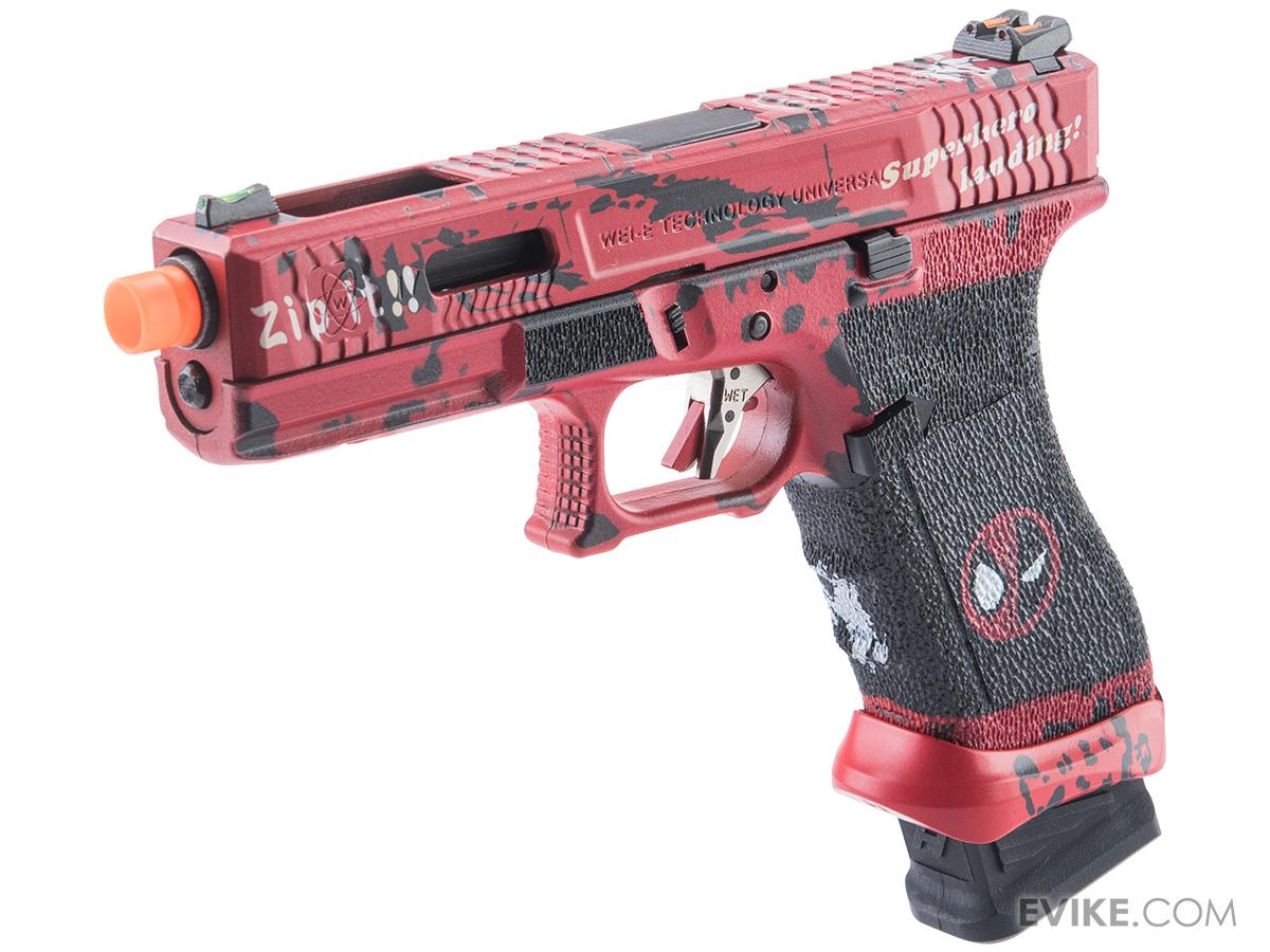 Ascend "Team DP" Custom Series Gas Blowback Airsoft Pistol by WETech