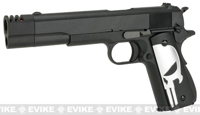 Evike.com Custom Executioner 1911 Gas Blowback Airsoft Pistol with Compensator