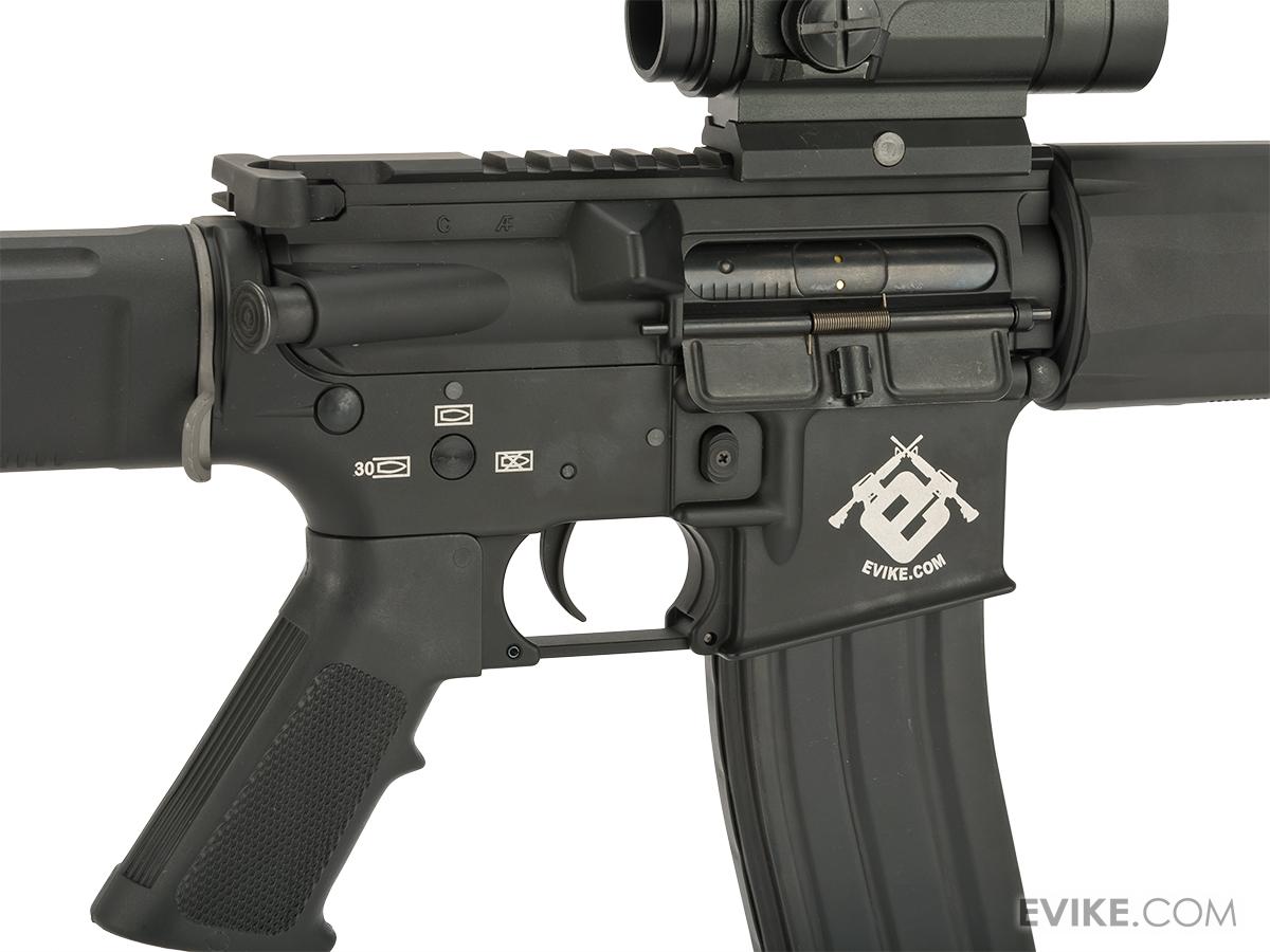 Evike Custom G&P Airsoft M4 PDW AEG with SDP Kit Black, Airsoft Guns