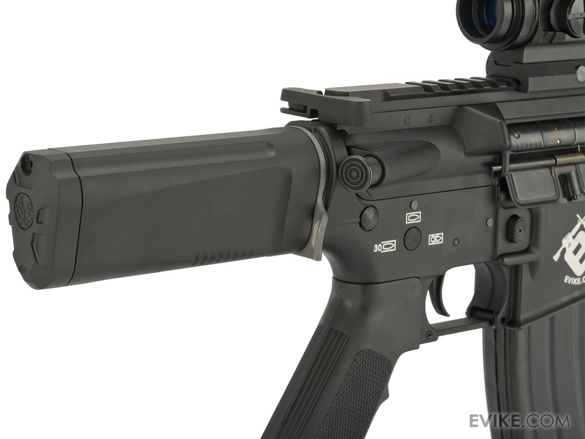 Evike Custom G&P Airsoft M4 PDW AEG with SDP Kit Black, Airsoft Guns