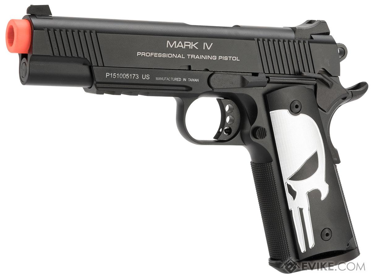 Evike.com KWA M1911 Butcher Angel Custom Enhanced Gas Blowback Airsoft Pistol (Model: MKIV PTP)