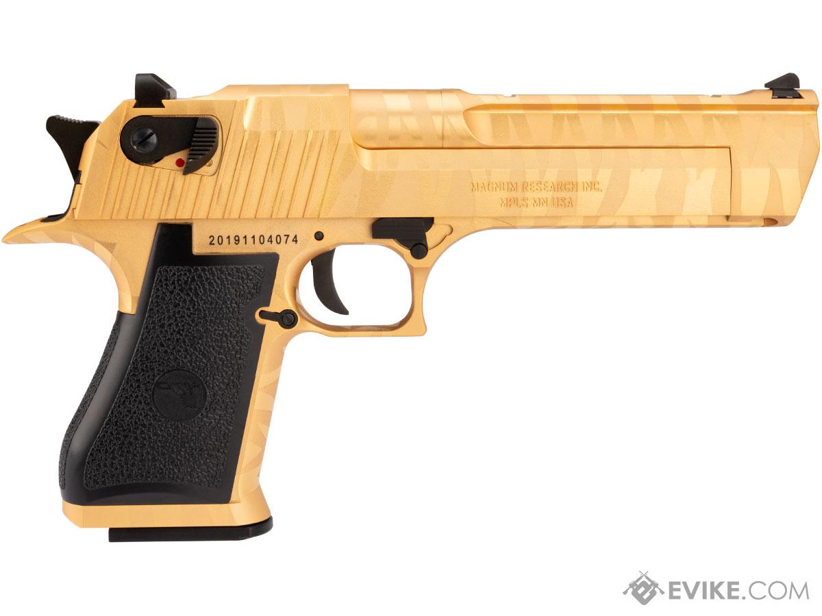 WE-Tech Desert Eagle .50 AE Full Metal Gas Blowback Airsoft Pistol by  Cybergun (Color: Gold Tigerstripe / Green Gas / Gun Only), Airsoft Guns,  Gas Airsoft Pistols -  Airsoft Superstore