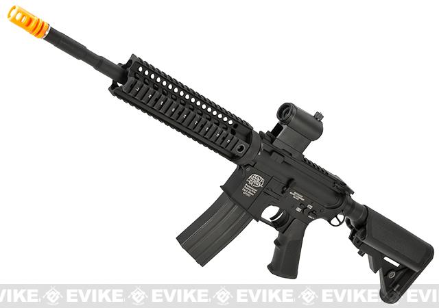 Evike Class I Custom G&P M4 Stealth Series Airsoft AEG Rifle - 9 (Package: Add Battery + Charger)