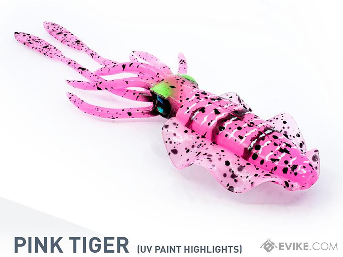 Chasebaits The 11.8 Monster Ultimate Squid Fishing Lure (Color: Pink Tiger)