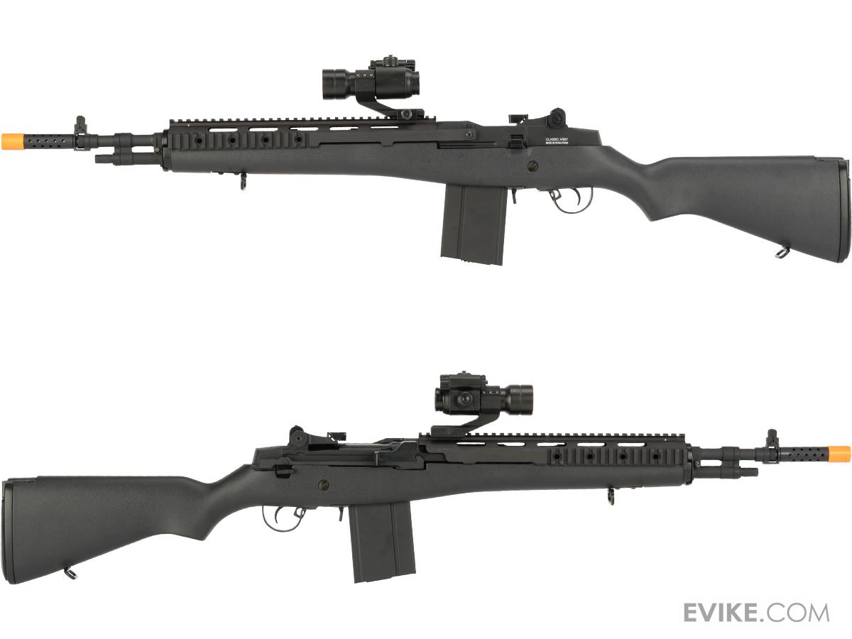 Classic Army M14 Scout Tactical Airsoft AEG with RAS, Airsoft Guns