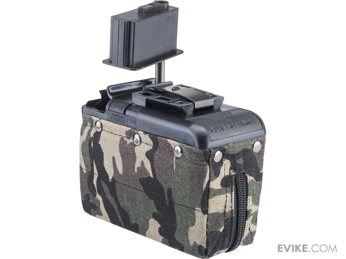 Classic Army 1200 Round Box Magazine for Airsoft M249 AEG Light Machine