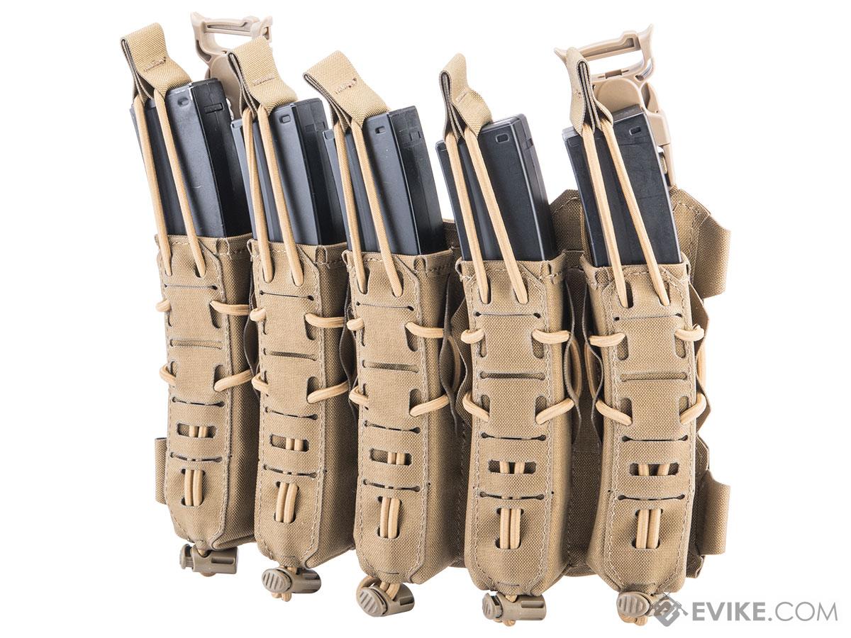 Templar's Gear 5x1 SMG Magazine Front Panel for Templar's Gear CPC ROC Gen 3 Plate Carrier (Color: Coyote Brown)