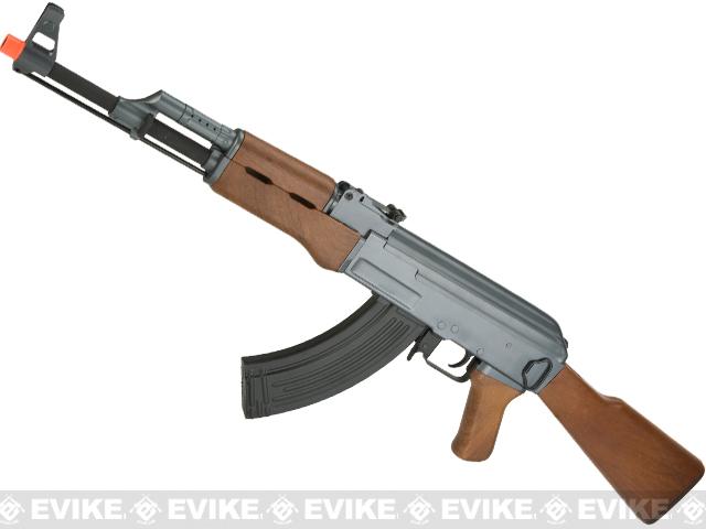 CYMA Sport AK47 Airsoft AEG Rifle (Model: Faux Wood Furniture / Gun Only),  Airsoft Guns, Airsoft Electric Rifles -  Airsoft Superstore