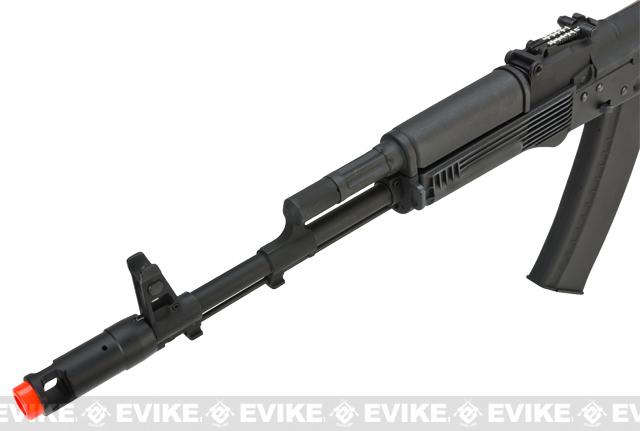 CYMA AKS74M Airsoft AEG Rifle w/ Steel Folding Stock - Black (Metal)  (CM040)
