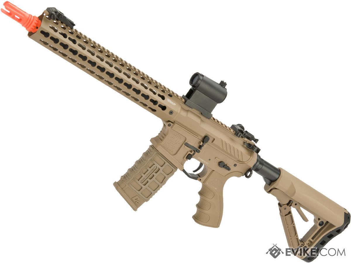 G&G Combat Machine CM16 SRXL Airsoft M4 AEG Rifle with Keymod Rail - 12 (Package: Desert / Gun Only)